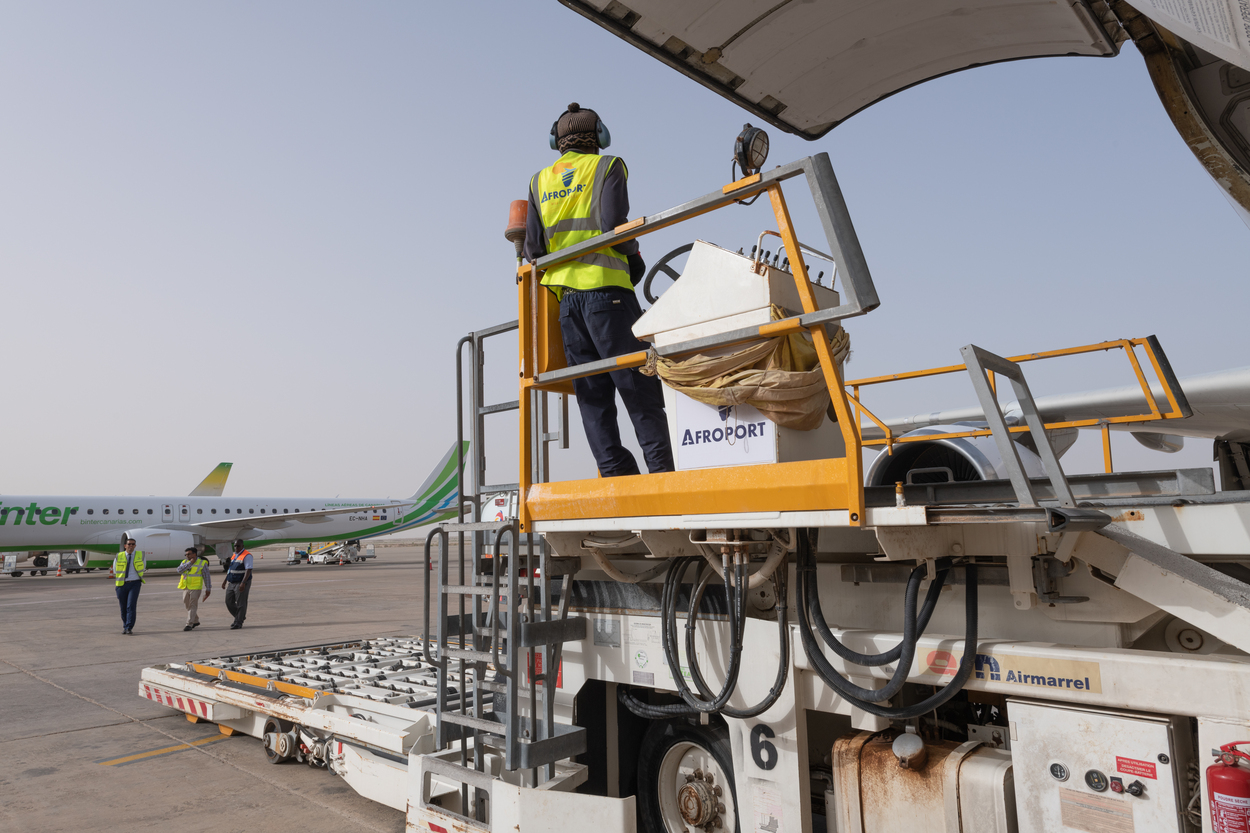 Cargo and freight operations at Nouakchott - Oumtounsy International Airport — photo 22